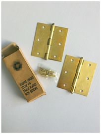 Type carré d'impression en laiton solide de Bb de 4 installation facile lâche de Pin charnières de porte de pouce