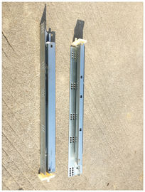 glissières de tiroir de 1.4*1.4mm Undermount, poussée de glissières de tiroir de buffet à s'ouvrir